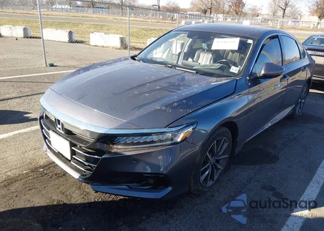 2022 Honda Accord Ex-L from USA, damaged, VIN 1HGCV1F53NA055472